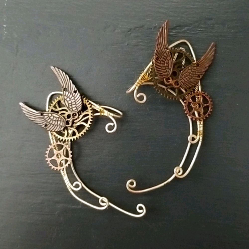 Steampunk ear covers